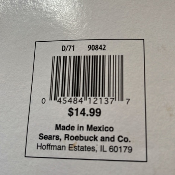 Sears roebuck and co vintage handmade glass ornaments. Made in Mexico - Picture 3 of 3